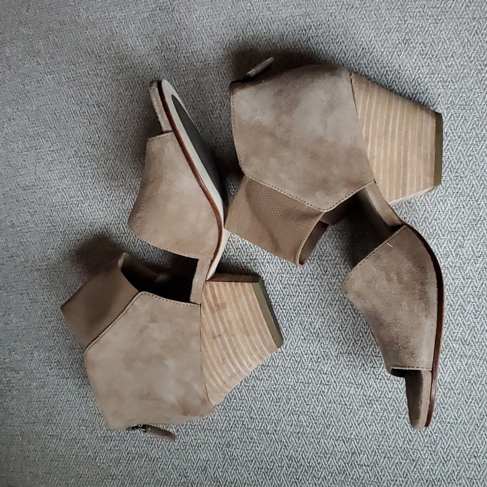 Eileen Fisher Chat Suede Sienna Sandal Bootie 6 - Picture 5 of 10